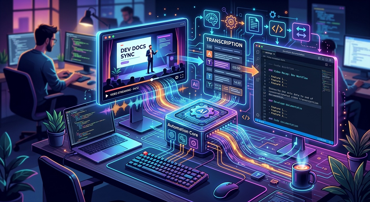 Automating Video Transcription in Your Developer Documentation Workflow