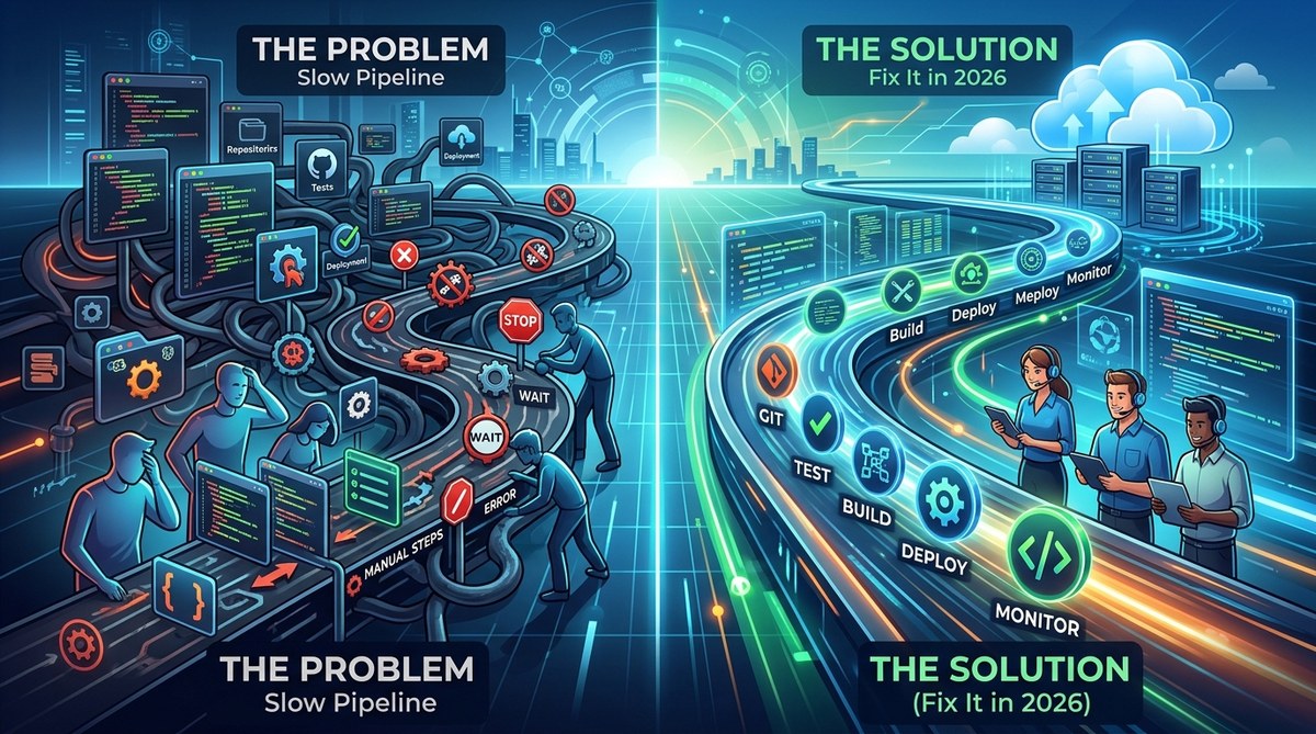 Why Your CI/CD Pipeline Is Slowing Down Your Team (And How to Fix It in 2026)